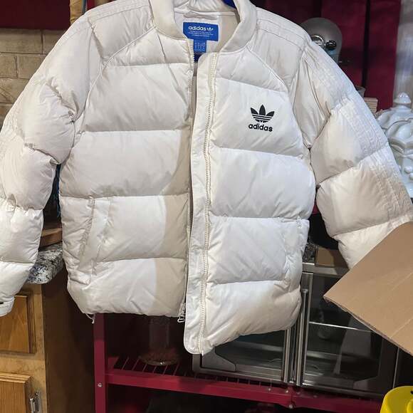 Adidas Other - Adidas Originals SST Superstar Down Padded White Bomber Jacket
